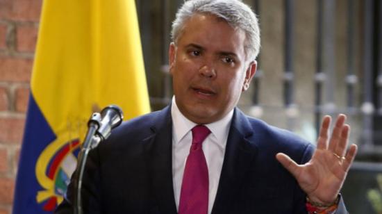 Iván Duque, presidente de Colombia