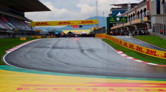 Vista general de la parrilla de salida antes del Gran Premio de Turquía de Fórmula 1, en el circuito Intercity, el 15 de noviembre de 2020.