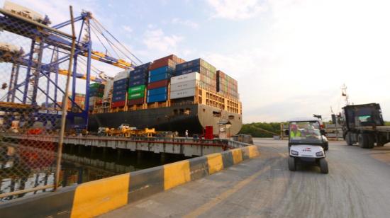 La Terminal Portuaria de Guayaquil, el 28 de abril de 2021. 