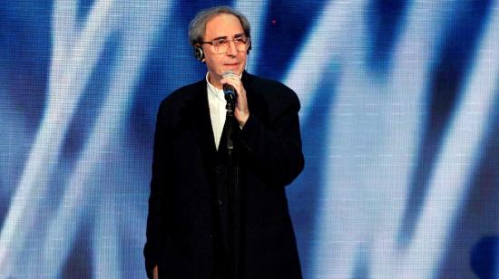 Franco Battiato en una presentación en diciembre de 2009.