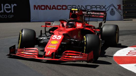 Charles Leclerc, durante la segunda sesión de entrenamientos libres en Mónaco, el jueves 20 de mayo de 2021.