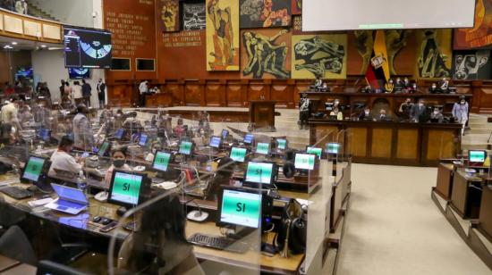La Asamblea reinstaló la sesión para la integración de comisiones este 20 de mayo de 2021.