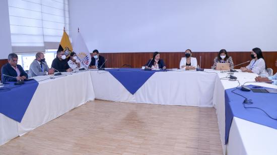 Los jefes de bancada se reunieron este 27 de mayo de 2021 para definir la agenda legislativa.