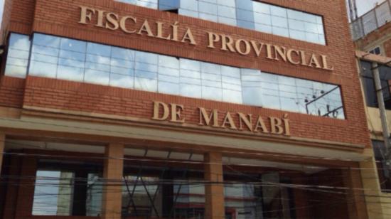 Imagen referencial de la fachada de la Fiscalía Provincial de Manabí.