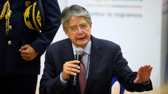 El presidente Guillermo Lasso en Quito, el 31 de mayo de 2021. 