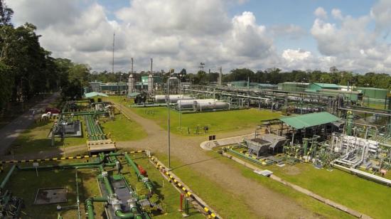 Vista panorámica de una de las instalaciones del Bloque 12, en la provincia de Orellana, el 10 de junio de 2021.