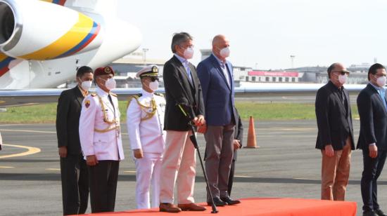 El presidente de la República, Guillermo Lasso, viajó el domingo 20 de junio de 2021 a Estados Unidos donde se someterá a una operación.