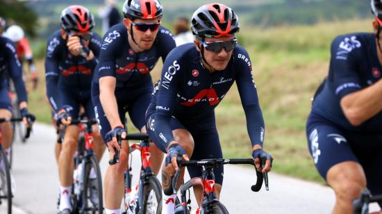 Richard Carapaz durante la Etapa 3 del Tour de Francia, el lunes 28 de junio de 2021.