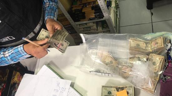 La Policía realizó varios allanamientos por un supuesto caso de captación ilegal de dinero en Pastaza y Tungurahua, el 7 de julio de 2021.
