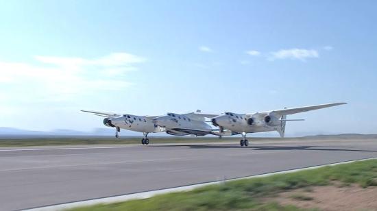 Avión VSS Unit de Virgin Galactic.