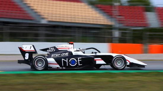 Juan Manuel Correa, durante los entrenamientos previos a la temporada en el circuito de Montmeló  Barcelona (España), el jueves 22 de abril de 2021.
Marcó el 18 mejor tiempo.
F3 driver. Team ART. 1st day test in Montmeló, Barcelona, Spain. Thursday 22 April 2021