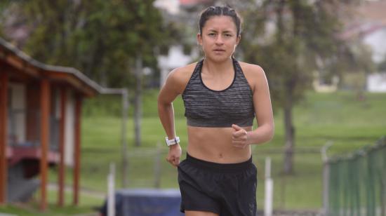 Glenda Morejón cumplió la última parte de su preparación en Cuenca, antes de viajar a Tokio, para disputar los Juegos Olímpicos. 