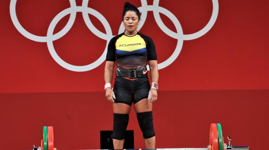 Alexandra Escobar, antes de su participación en los Juegos Olímpicos de Tokio, el 27 de julio de 2021.