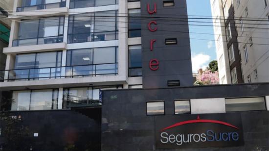 Una imagen de las instalaciones de Seguros Sucre en Quito.