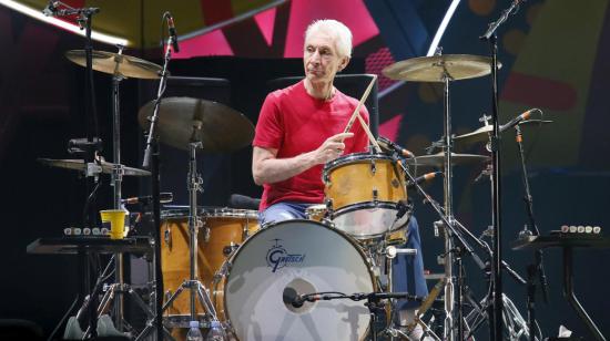 Charlie Watts, baterista de los Rolling Stones, falleció este 24 de agosto de 2021.