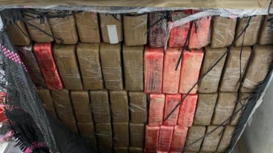 La droga, valorada en USD 450 millones, estaba repartida en 9.469 ladrillos.