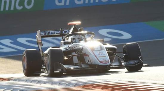 Juan Manuel Correa, durante la segunda carrera del Gran Premio de Países Bajos de Fórmula 3, el sábado 4 de septiembre de 2021.