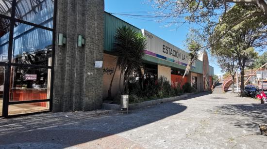 Vista del lugar en el que funcionaba la estación del Trolebús, el 6 de septiembre de 2021.