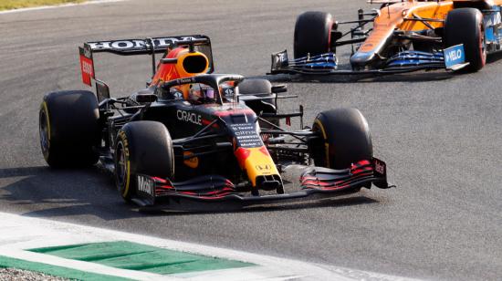 Max Verstappen, durante la carrera Sprint del Gran Premio de Monza, en Italia, el 11 de septiembre de 2021. 