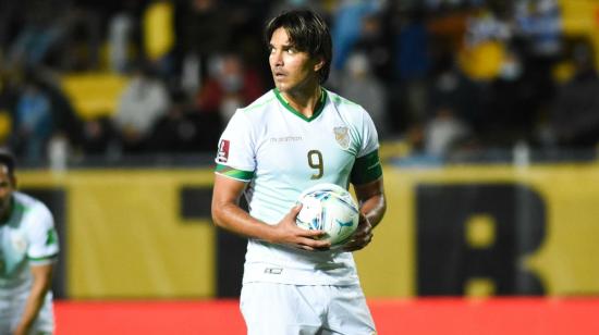 Marcelo Moreno Martins, durante el partido ante Uruguay, el 5 de septiembre de 2021. 