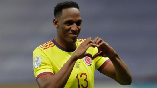 Yerry Mina, el bailarín polémico de la selección colombiana. Brasil, 3 de julio de 2021