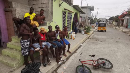 El sector 'El cuartel de las feas' en el Guasmo Sur, Guayaquil, 15 de octubre de 2021.