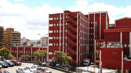 Vista del Hospital Baca Ortiz de Quito, el 2 de marzo de 2020.