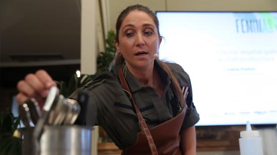 Lucía Freitas, del restaurante A Tafona, en Santiago de Compostela.