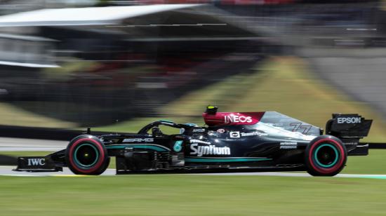 Valtteri Bottas, durante el Gran Premio de Brasil, en Interlagos, el 13 de noviembre de 2021. 