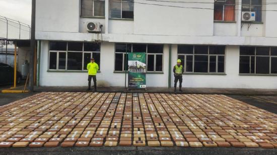 1,1 toneladas de cocaína decomisas en Colombia en un contenedor procedente de Guayaquil. Buenaventura, 17 de noviembre de 2021