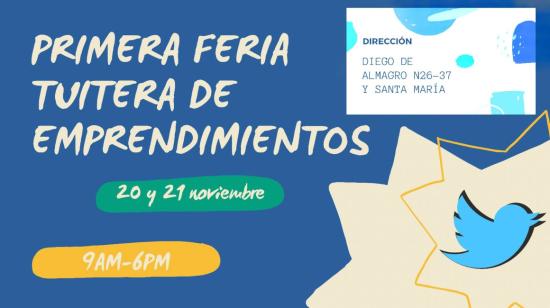 La feria se realizará en la Diego de Almagro y Santa María, el 20 y 21 de noviembre, de 10:00 a 18:00.