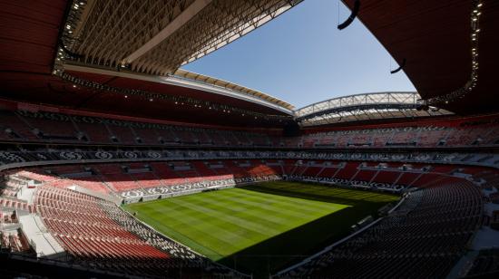 Vista general desde el interior del Estadio Al Bayt, en Catar, en 2021.