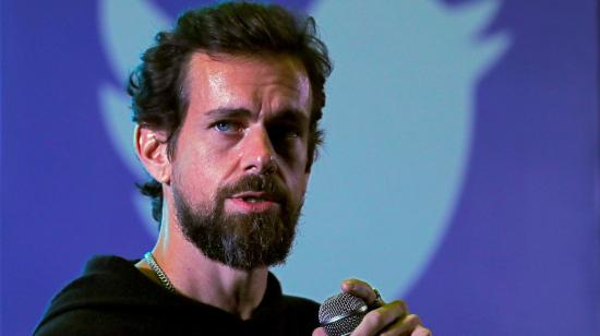 Jack Dorsey, cofundador de Twitter, en el Instituto Indio de Tecnología (IIT) en Nueva Delhi, India, el 12 de noviembre de 2018.