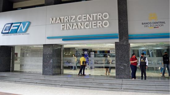 Oficina matriz de la Corporación Financiera Nacional (CFN), noviembre de 2021.