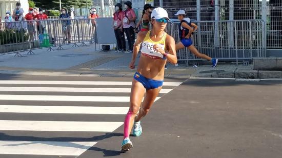 Paola Pérez, durante su participación en los Juegos de Tokio, el viernes 6 de agosto de 2021.