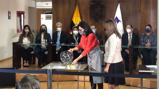 Sorteo de renovación parcial de la Corte Constitucional. 7 de febrero de 2022