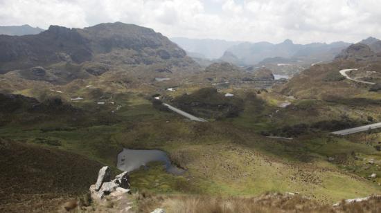 Las lagunas del Parque Nacional Cajas son parte de las zonas de recarga hídrica de Cuenca. 