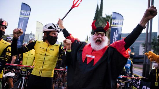 El diablo 'Didi' será una de las principales atracciones en L'etape by Tour de Francia, en Cuenca, el domingo 20 de febrero de 2022.