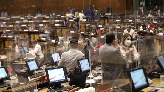 La Asamblea realizó el segundo debate de la Ley de Inversiones el 22 de marzo de 2022.