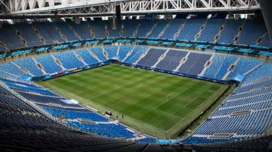 Imagen del Estadio de San Petersburgo, en Rusia.