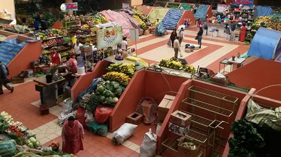 El Mercado Central de Ambato.