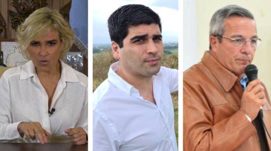 Cynthia Viteri, Otto Sonnenholzner y Jimmy Jairala lideran encuestas de precandidatos a las seccionales en Guayaquil. 