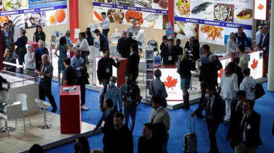 El Salón Seafood Expo Global, la feria de productos del mar más importante del mundo, comenzó este martes 26 de abril de 2022, en Barcelona, España, después de 27 años de celebrarse en Bruselas. Hay grandes expectativas de sus participantes por atraer inversiones.