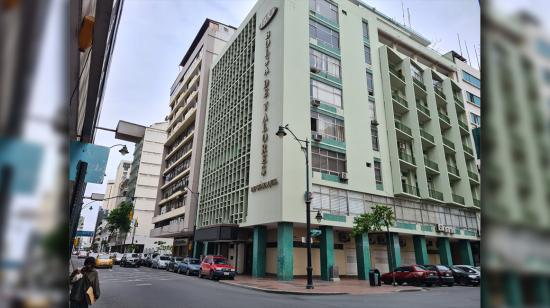 Edificio de la Bolsa de Valores de Guayaquil, en el centro de la ciudad. 