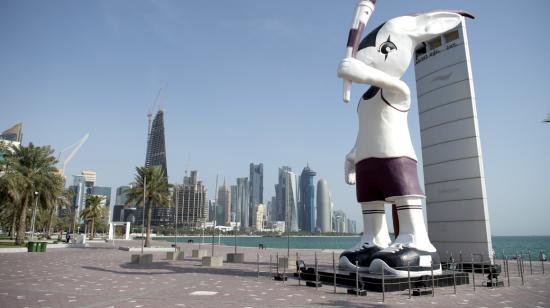 Vista general de uno de los barrios más lujosos de Doha, Qatar.