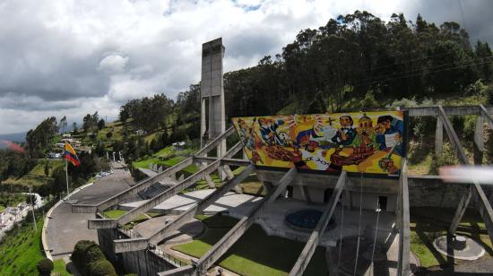 Vista del Museo Templo de la Patria, en el centro de Quito, el 15 de mayo de 2022.