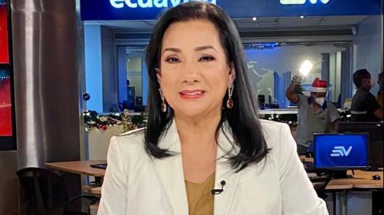 Tania Tinoco, periodista ecuatoriana, falleció el 21 de mayo de 2022.