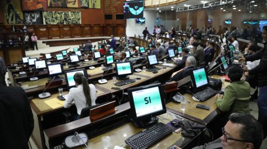 La Asamblea aprobó, casi por unanimidad, las reformas a la Ley de la Contraloría, este 21 de abril de 2022.