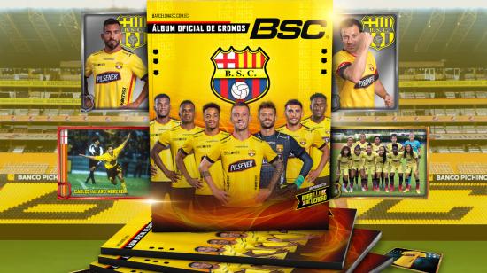 Afiche del álbum oficial de Barcelona SC.