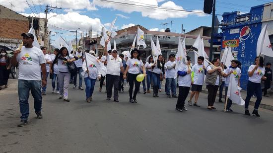 El PID, durante un recorrido, en marzo de 2018.